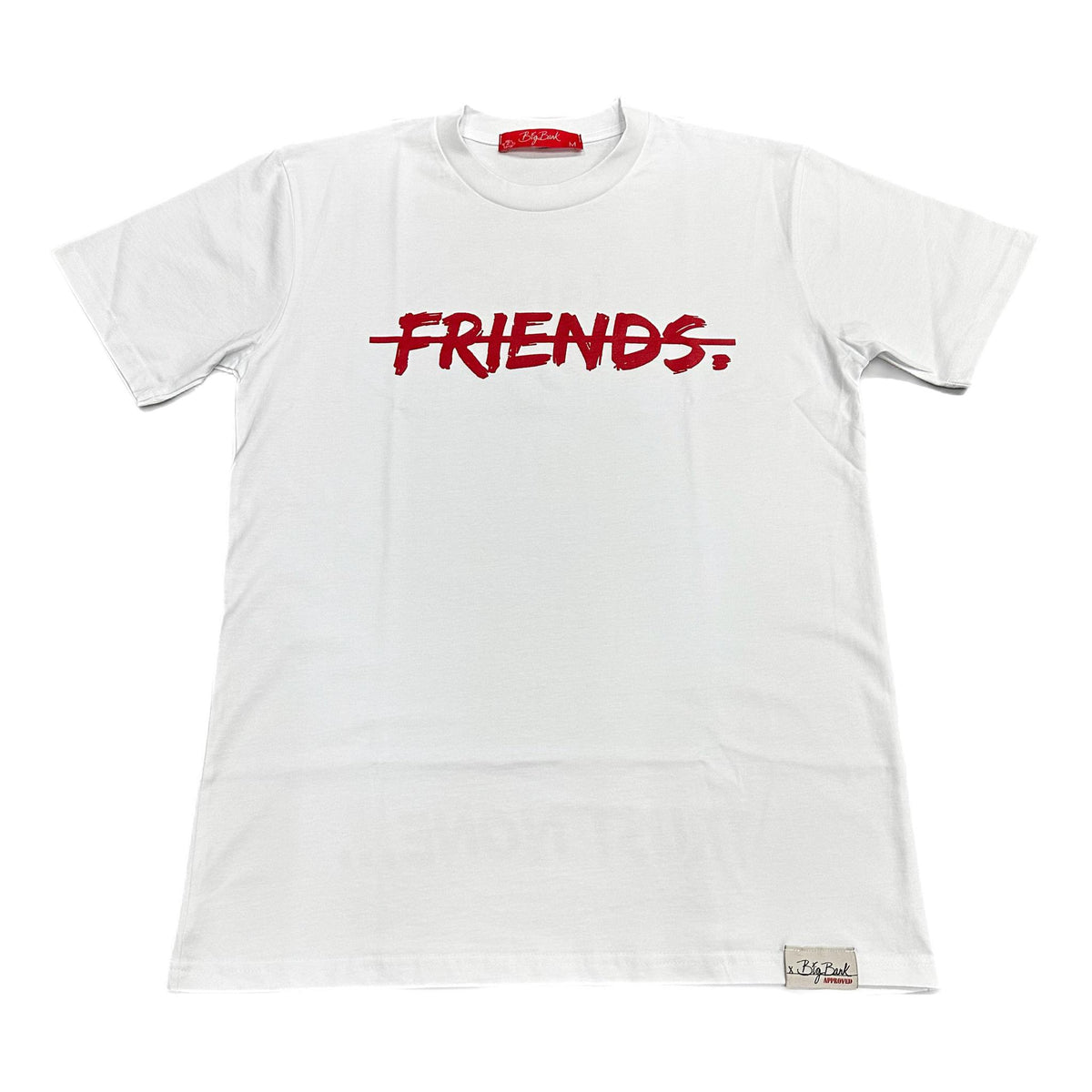 No Friends T Wt/Red